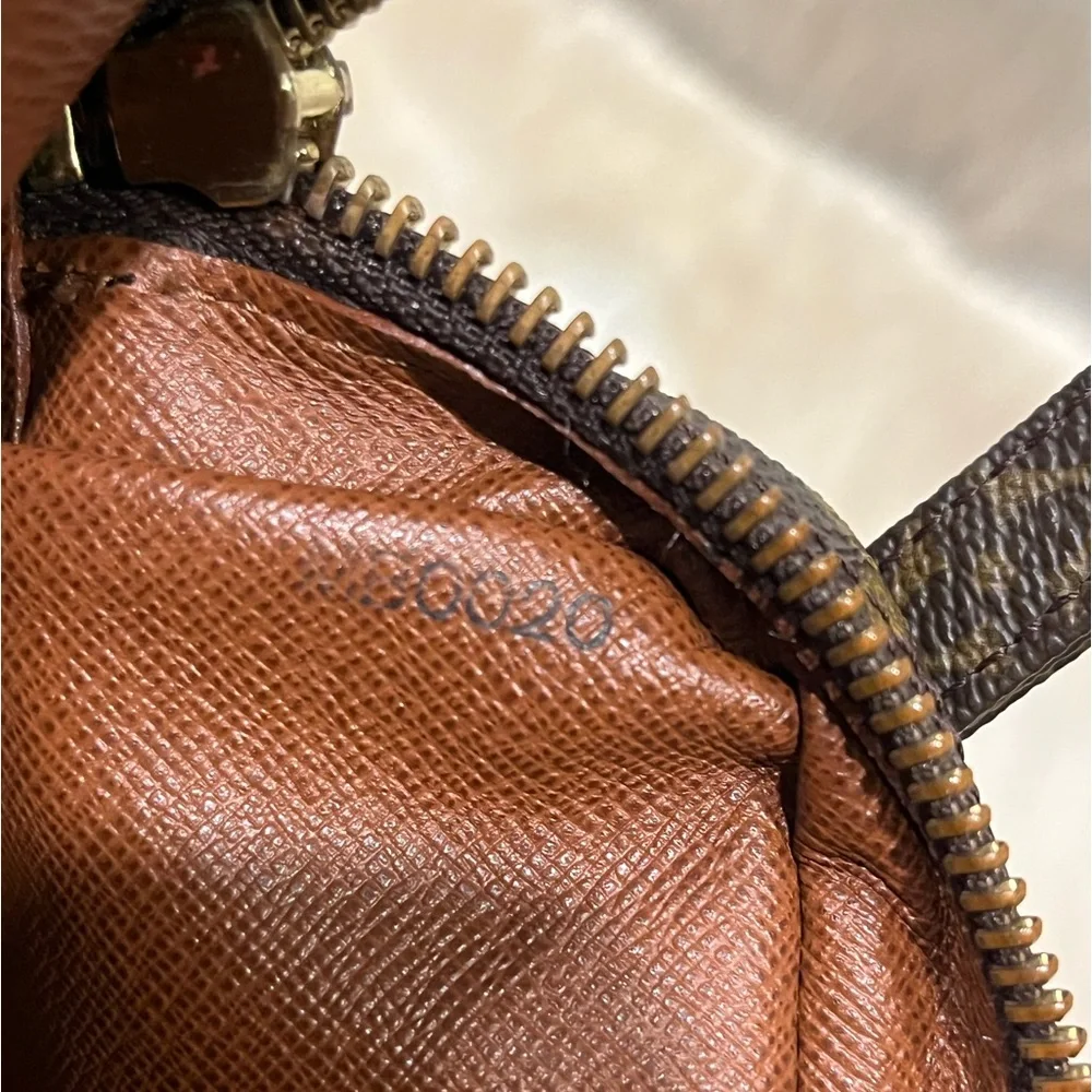Louis Vuitton Monogram Crossbody Bag in Brown and Tan